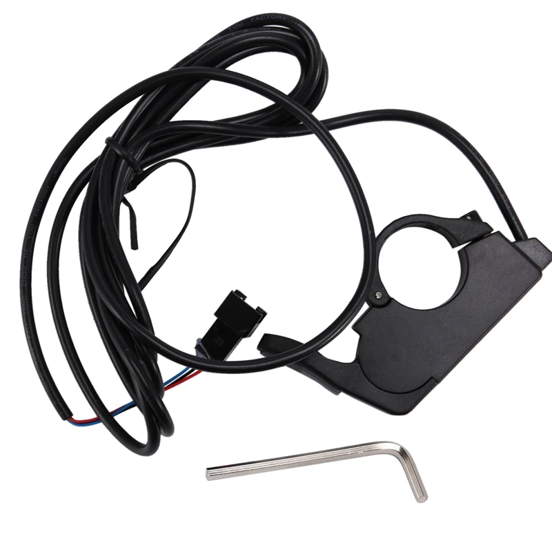 

E-Bike Thumb Throttle TT-009 Finger Throttle 24V 36V 48V 60V 72V Universal Voltage 3 Pin Quick Thumb Throttle