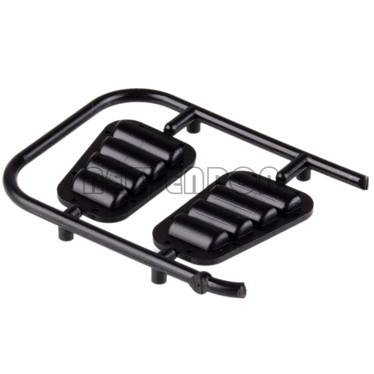 

NEW ENRON 2Pcs Black Plastic Intake Grille Cover Kit for RC Crawler Car 1/10 Car Traxxas TRX-4 TRX4 T4 Body 1:10