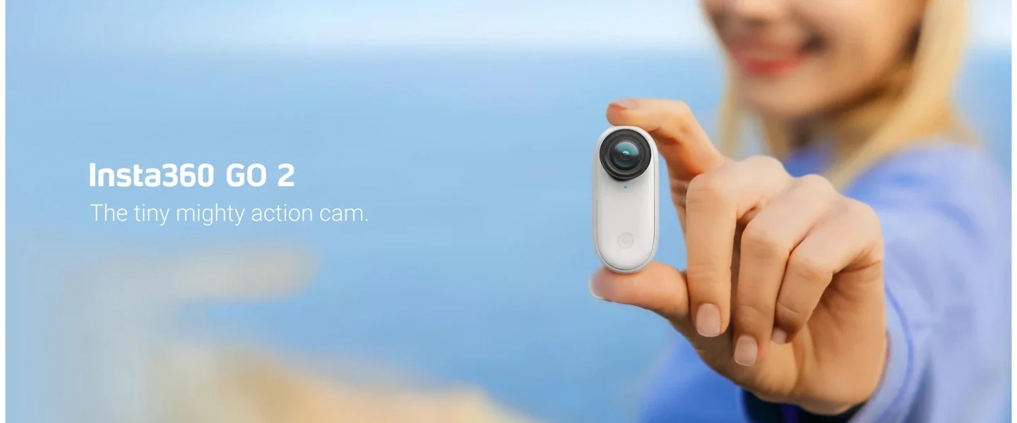 2021 В наличии Insta360 GO 2 Action с технологией FlowState, стабилизацией и водонепроницаемостью до 4 м, для экстремальных видов спорта, GO2 (art.: 3920cd29e2fba) - 3920cd29e2fba