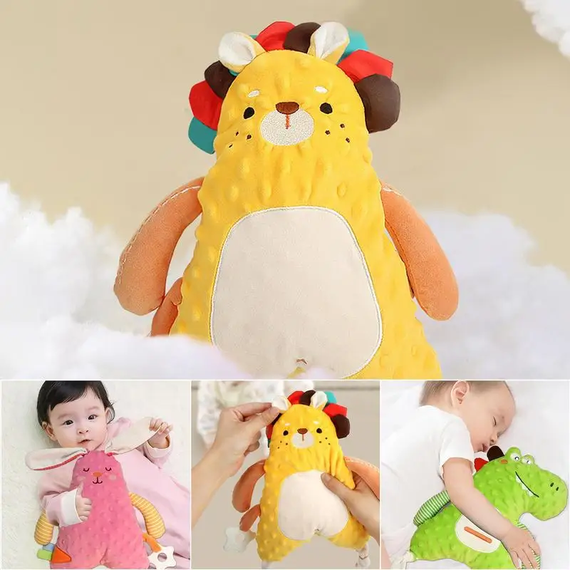 

Teething Blanket Toys Teether Blanket Plush Toy Stuffed Animal Soft Stuffed Animal Soothing Blanket For Sleeping For Boys Girls