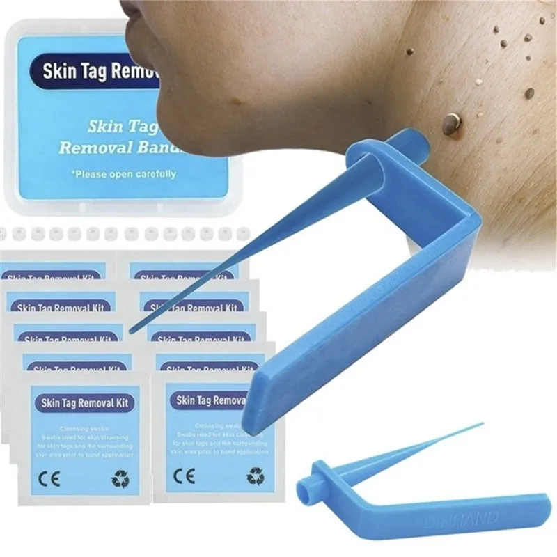 

Skin Tag Kill Skin Mole Wart Remover Micro Skin Tag Removal Kit with Cleansing Swabs Adult Mole Wart Face Care Skin Care Tools