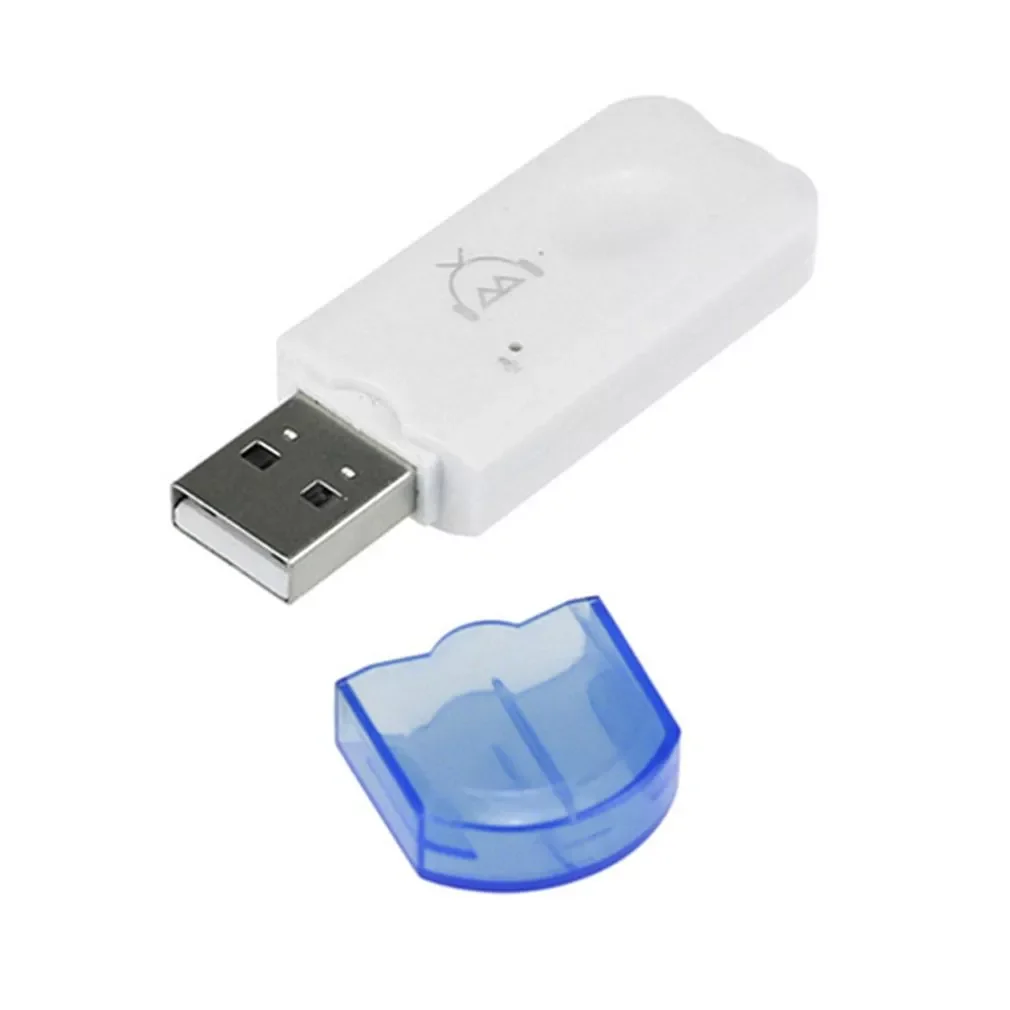 

New USB Bluetooth 2.1 Receiver Audio Stereo Adapter With Microphone Wireless Handsfree Dongle Kit For Speaker Car Mp3 Player