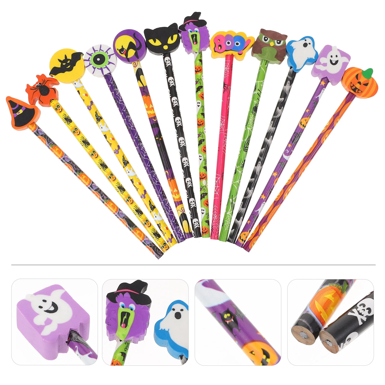

Gothic Office Supplies Halloween Bulk Kids Prizes Classroom Rewards Pencils