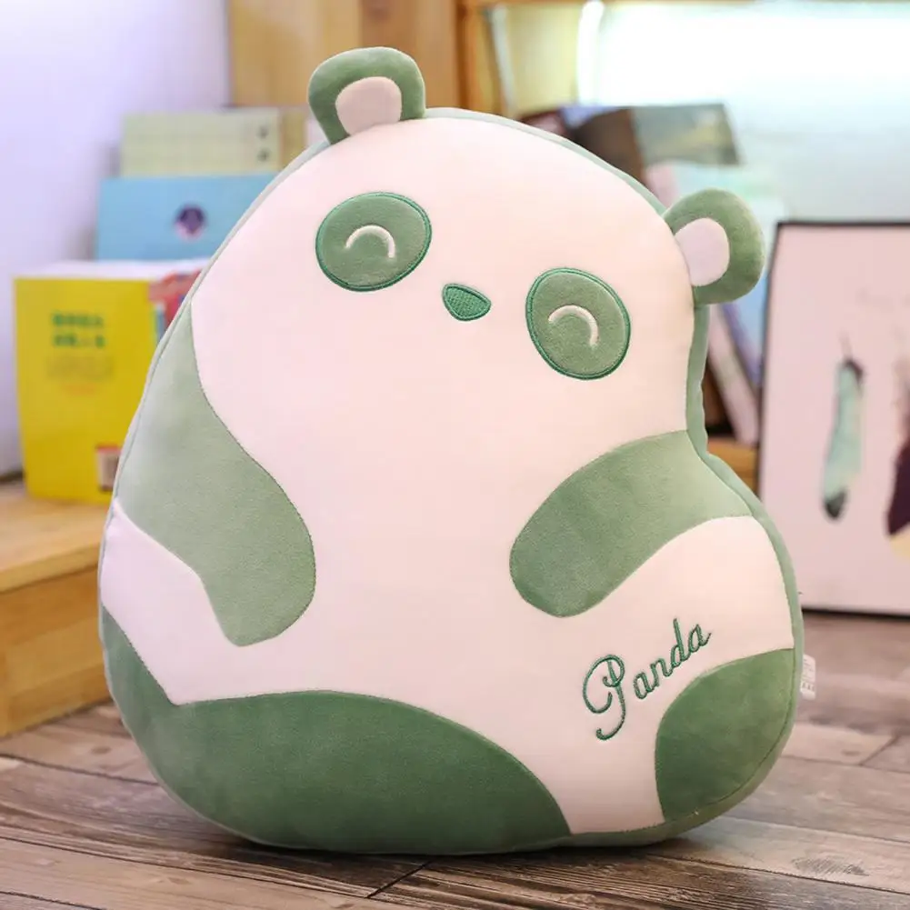 

Wearable Cartoon Stuffed Panda Plush Cushion Decorative Toy Stuffed Panda Pillow Vivid Expression for Children
