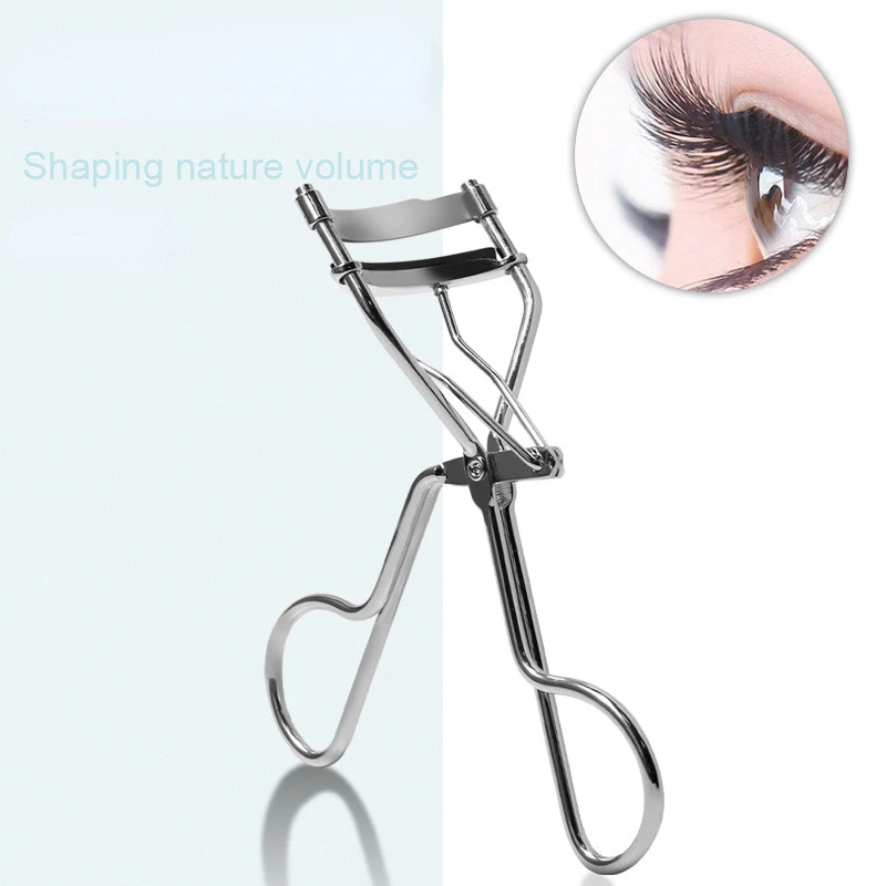 

1pc Black/Silver Curling Eyelash Curler Stainless Steel Eyes Makeup Eyelash Curler Clips Curling Eyelashes Cosmetic Beauty Tools