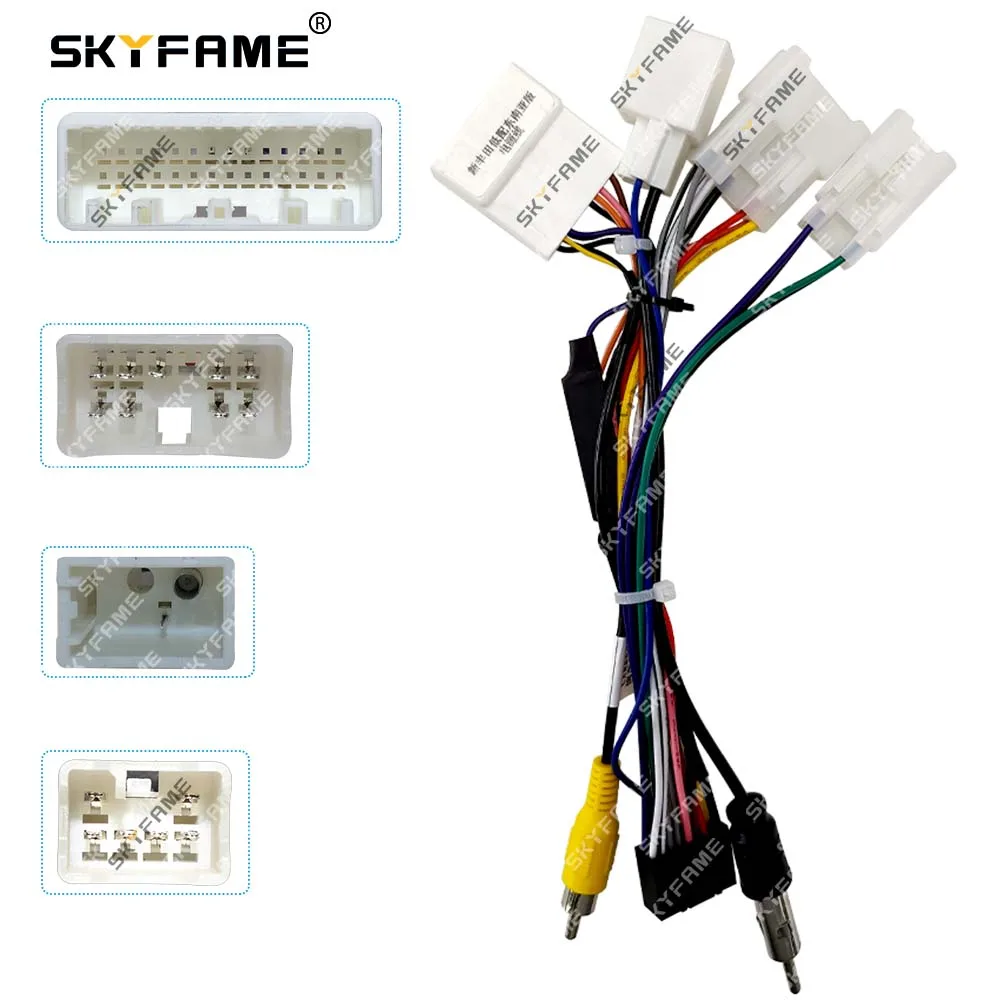 Decoder For New Toyota Low (southeast Asia Version)  Android Radio Power Cable