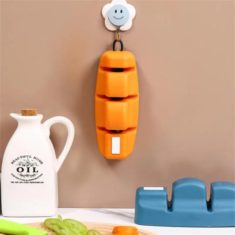 

Stable Frosted Stone Convenient Four-in-one Grindstone Hanging Sharpening Stone Kitchen Tools Cloud Non-slip Frosted Stone