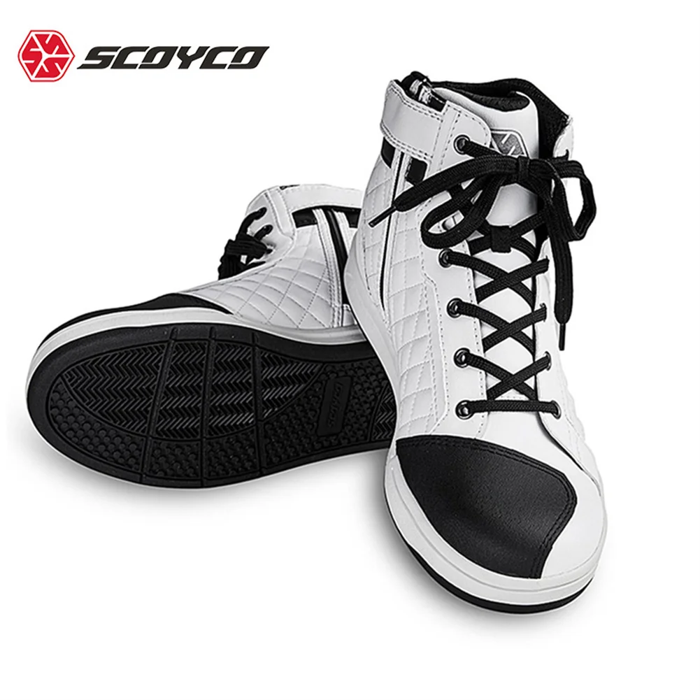 

SCOYCO Motorcycle Boots Motociclista Motorboats Shoes Protection Motorcyclist Motorbike Biker Enduro Equipment Botas Moto Boot