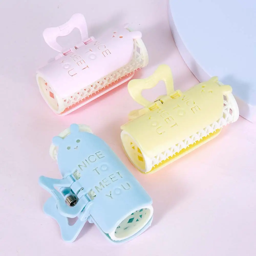 

2Pcs/Lot Hair Rollers Bang Roll Curler Hair Curler Plastic Self-adhesive Hair Curling Hairdressing Tool Girl Beauty Styling Tool