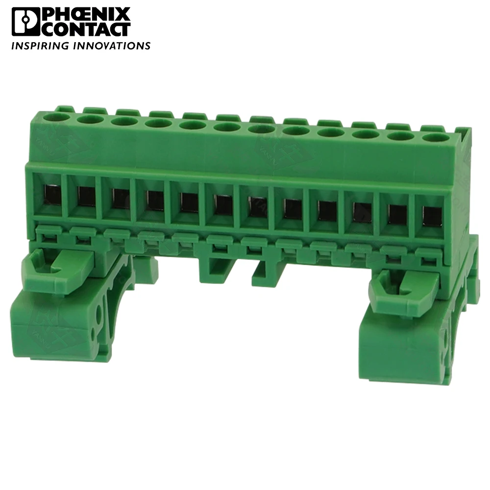 Оригинальный подлинный контактный разъем Phoenix, 1 шт., 5,08 мм, печатная плата, разъем DIN-рейки, Клеммная колодка, 12-контактный разъем UMSTBVK 2,5G 5,08 1788211