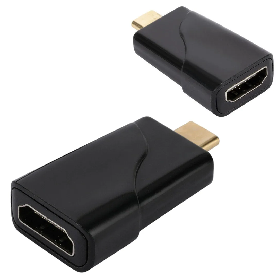 

1pc USB 3.1 Type-C to hdmi-compatible Smart Adapter 4K 30Hz Converter For HDTV/Projector/Mobile Phone/PC Male to Female Adapter