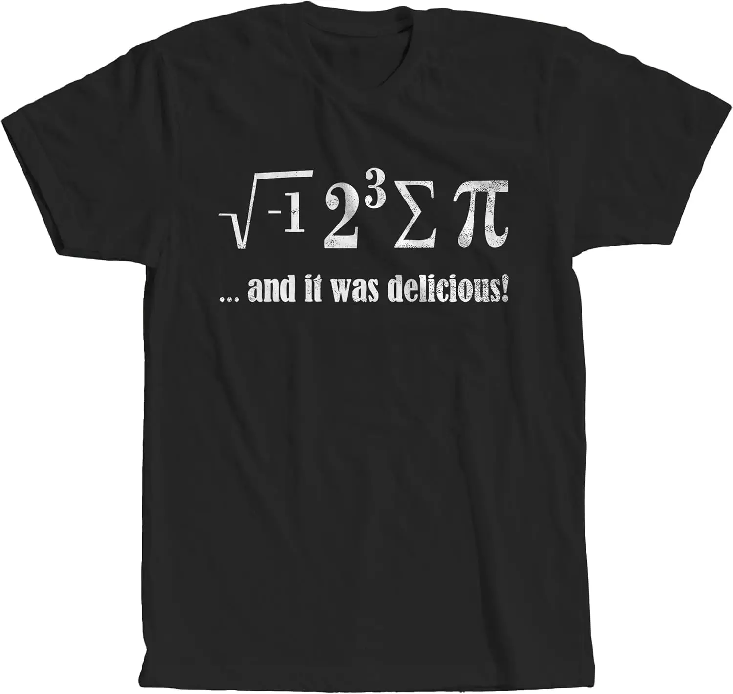 I Ate Some Pie and It was Delicious Funny Math Pi T-Shirt