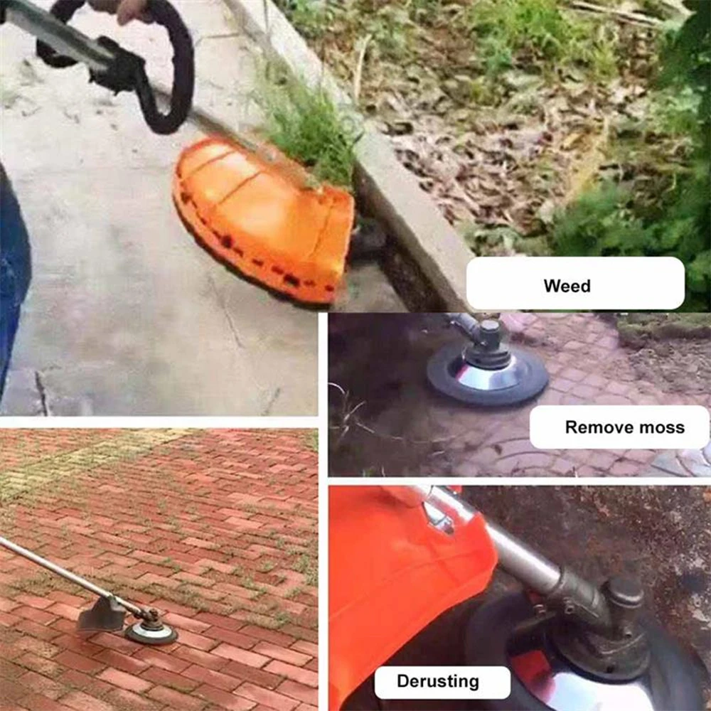 Диск для прополки газонокосилки 8 дюймов колесо проволоки садовый инструмент