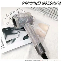 diamond sticker drill for dyson supersonic hair dryer protective case high end flashing crystal diamond film dust sticker