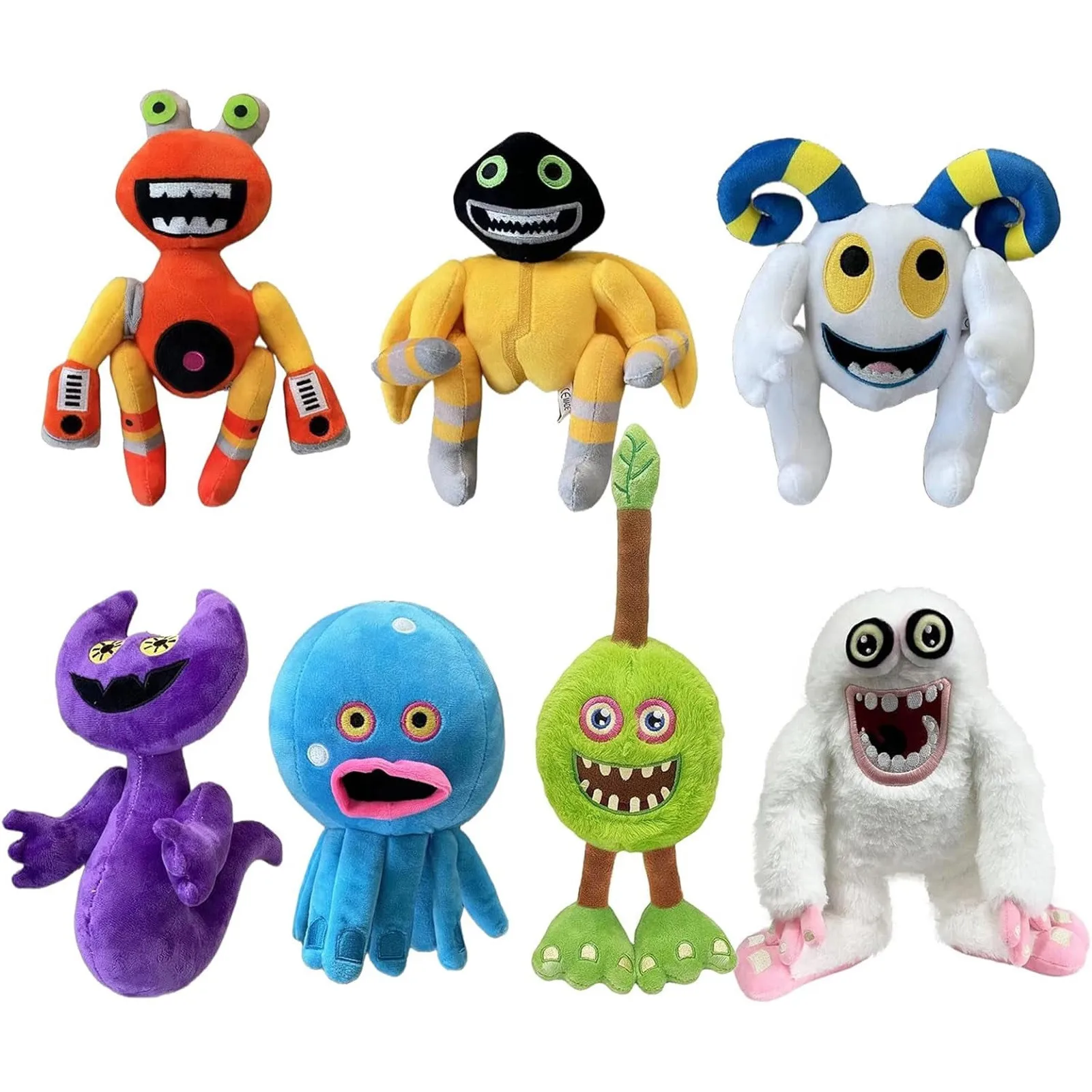 Лидер продаж плюшевая кукла подарок детская тряпичная в мультяшном стиле 7 шт.