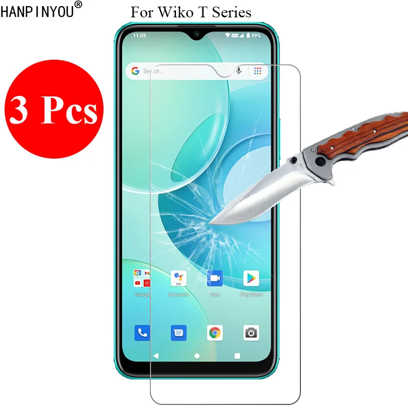 3 шт./партия, Защитное стекло для Wiko T60 T10 T50 T3 3 шт./партия, Защитное стекло для Wiko T60 T10 T50 T3