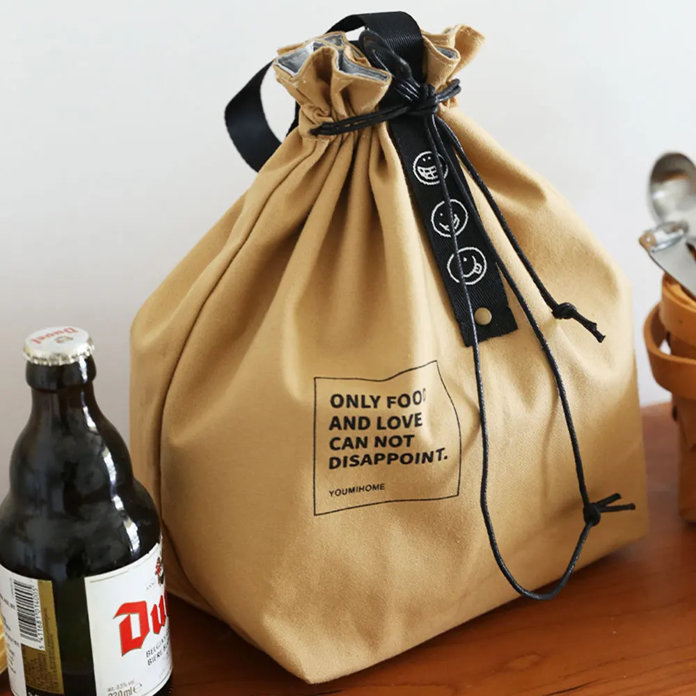 

Insulation Bag Waterproof Portable Women Bag Lunch Box Thermal Insulation Box Child School Packed Frozen Food Outdoor Picnic Bag