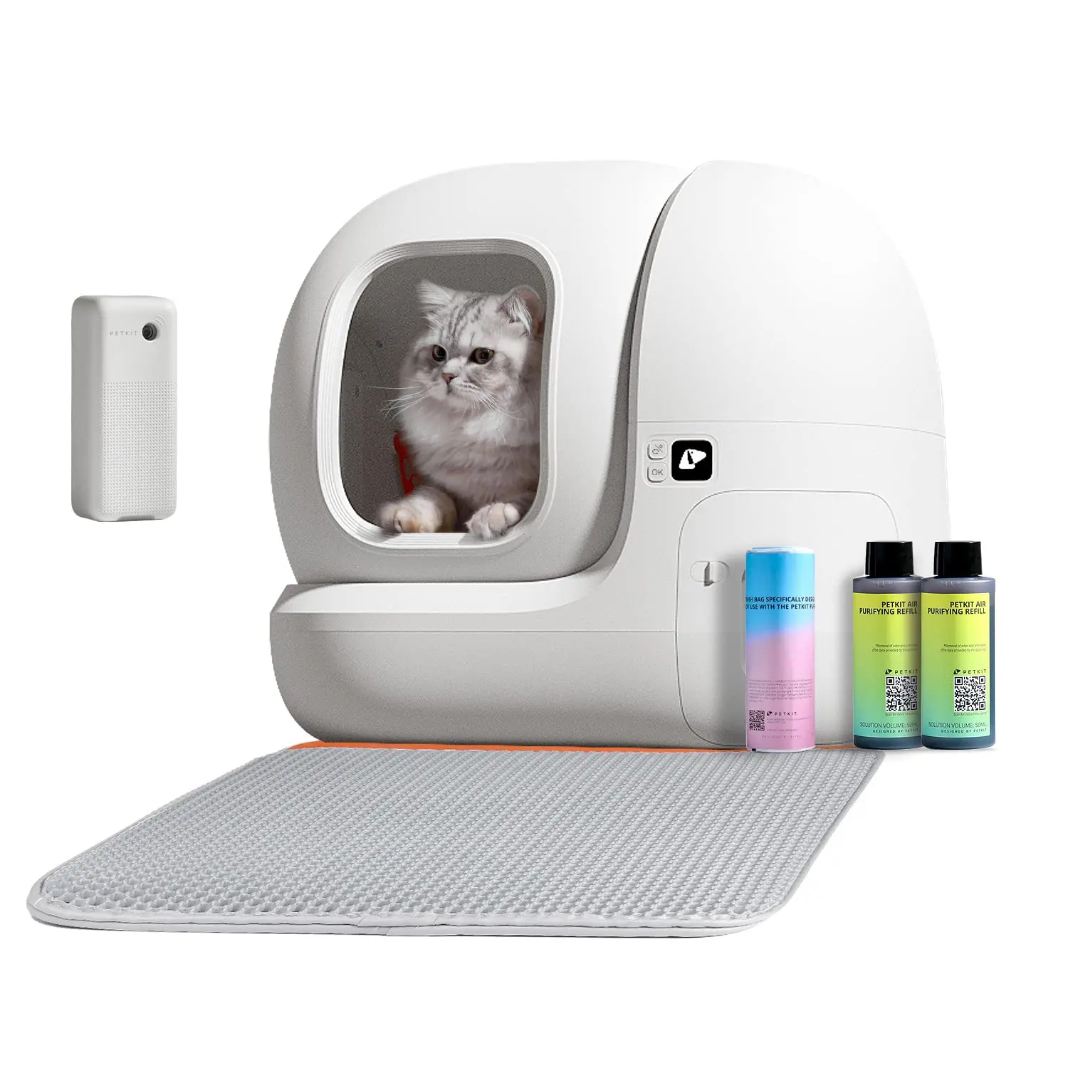 Puramax Extra Large Automatic Cat Litter Box For Multiple Ca