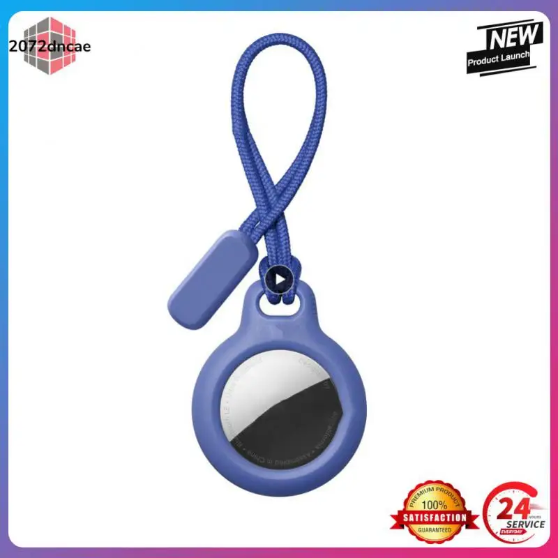 

1~10PCS RYRA Anti Loss Device Tag Locating Shell High Toughness PC Shell Key Buckle Tracker Silicone Cover With Lanyard For