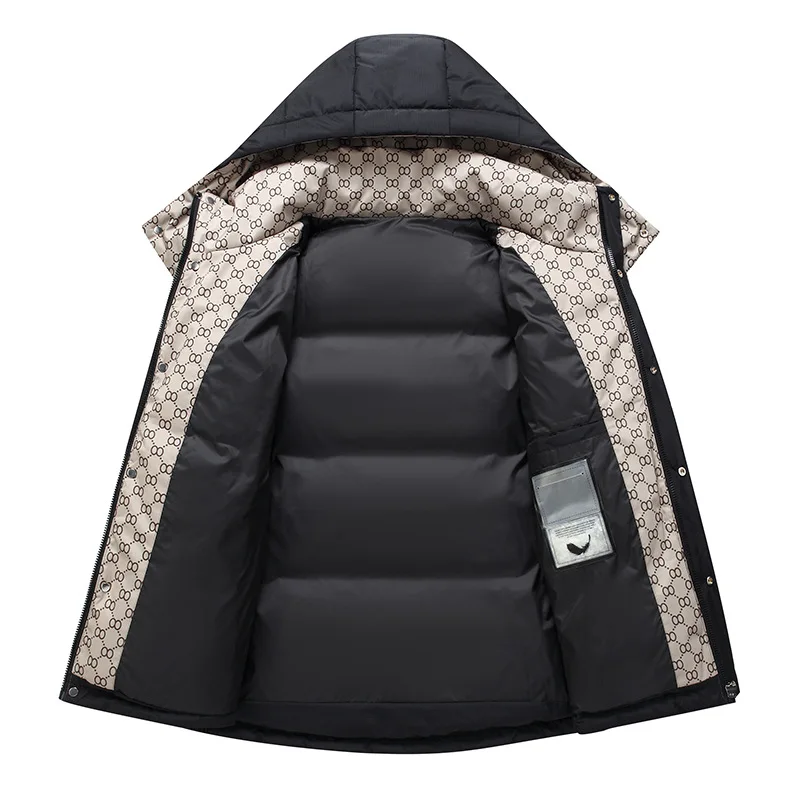 Down Jacket for Men New Winter 2022 High Quality 90% White Eiderdown Short Thermal Jacket for Men Men Winter Jacket