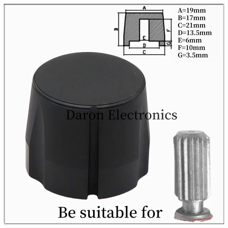 

Колпачок потенциометра DRDZ сливовый