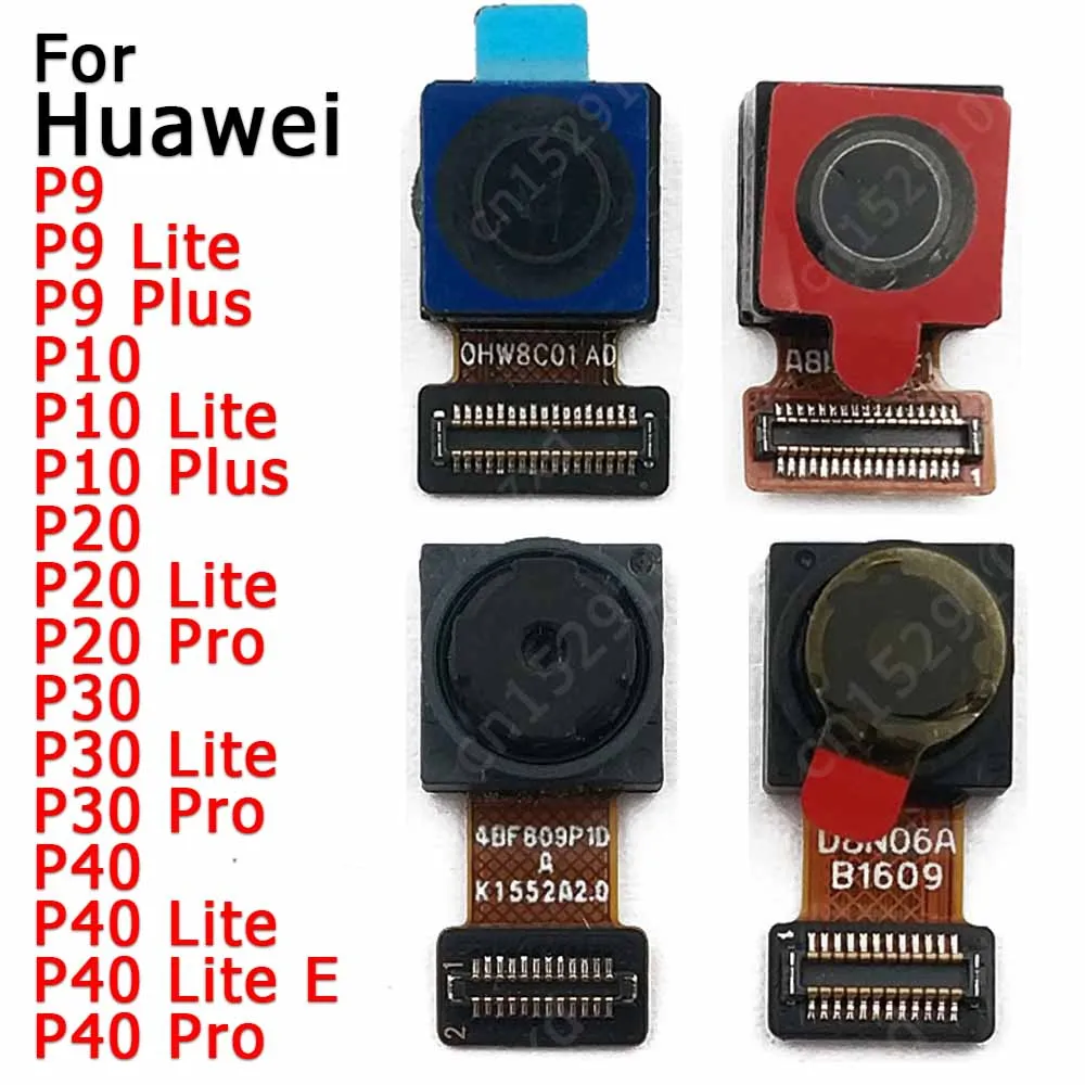 

For Huawei P20 Pro P30 P40 Lite E P9 P10 Plus Facing Front Selfie Camera Module Frontal Flex Original Replacement Spare Parts