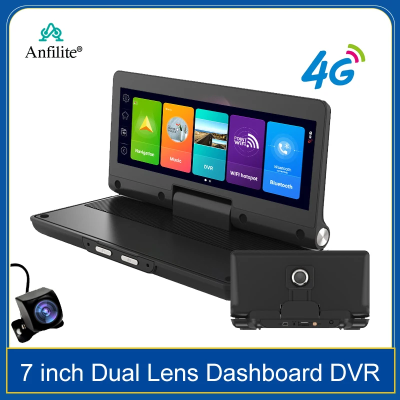 7-дюймовый 4G приборная панель навигации Android 8.1 ADAS автомобильный GPS-навигатор с