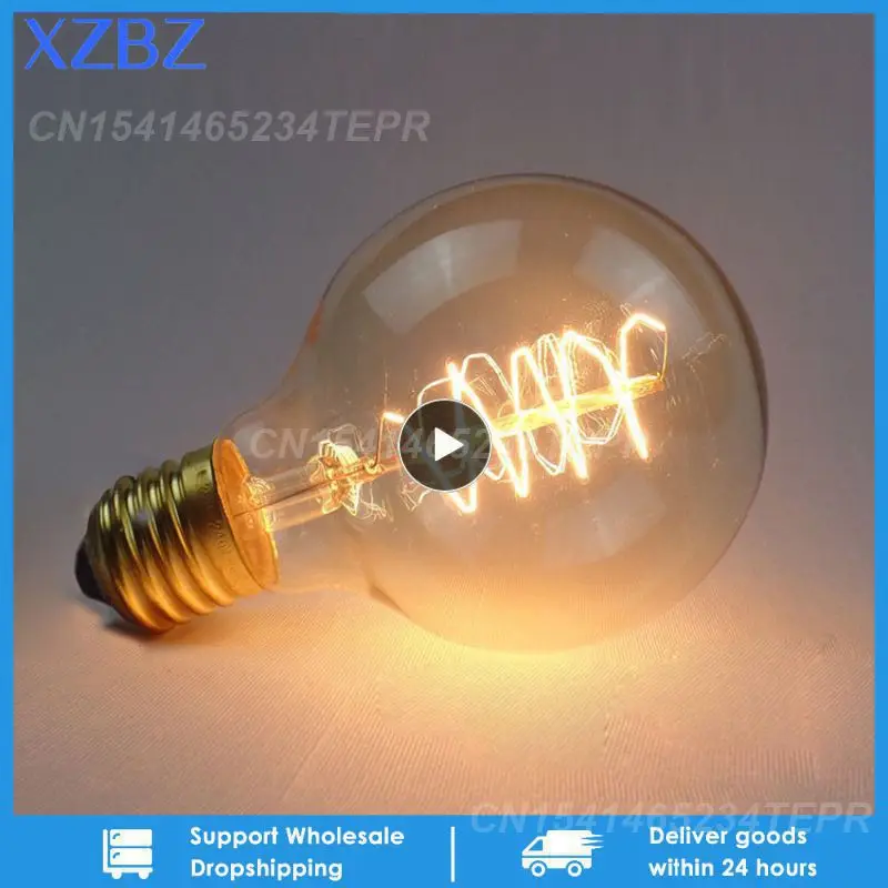 

Лампа накаливания Эдисона винтажная, 1-8 шт.