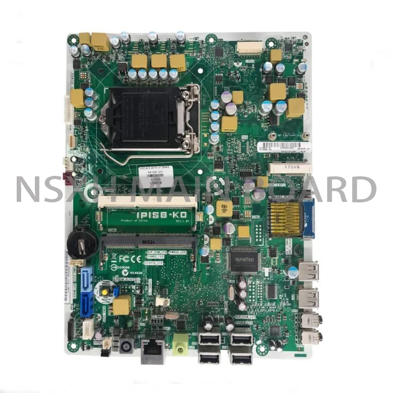 Материнская плата для настольного компьютера, системная плата 8200 AIO 647281-001 655876-001 LGA 1155 DDR3, полностью протестирована