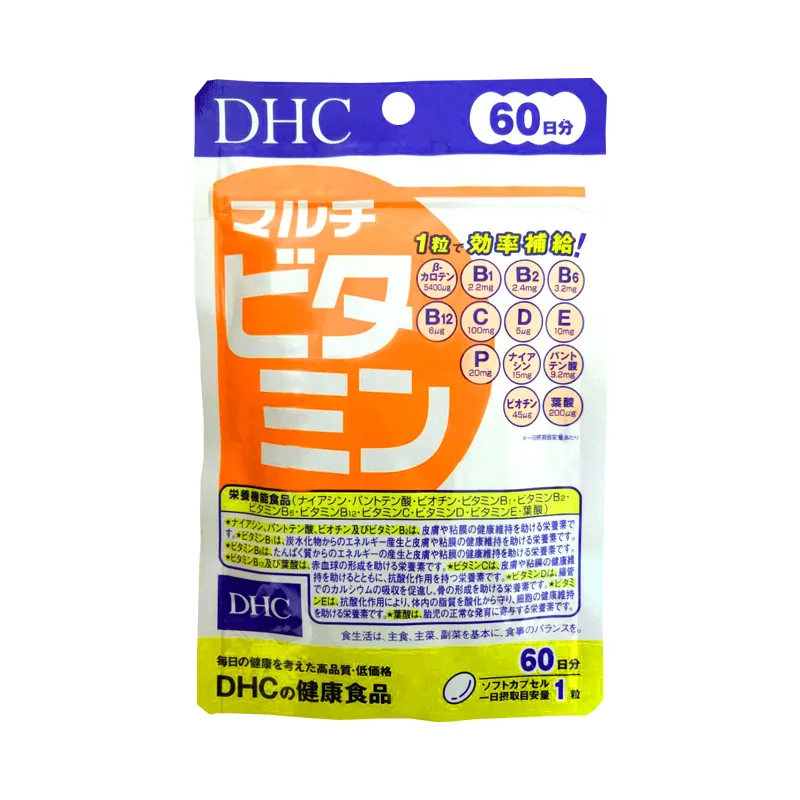 

Japan DHC multi-vitamins, multi-vitamins, 60 capsules/bag, free shipping