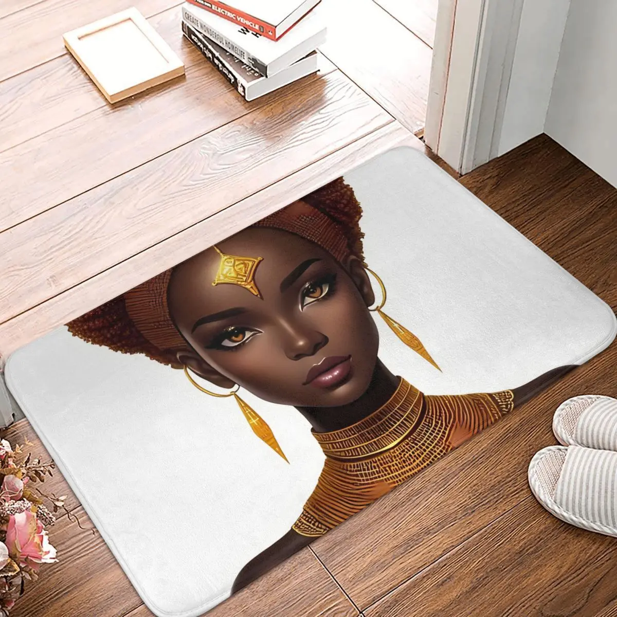 

Африканский коврик для ванной, художественные наклейки, Придверный коврик, кухонный ковер, коврик для балкона, домашний декор