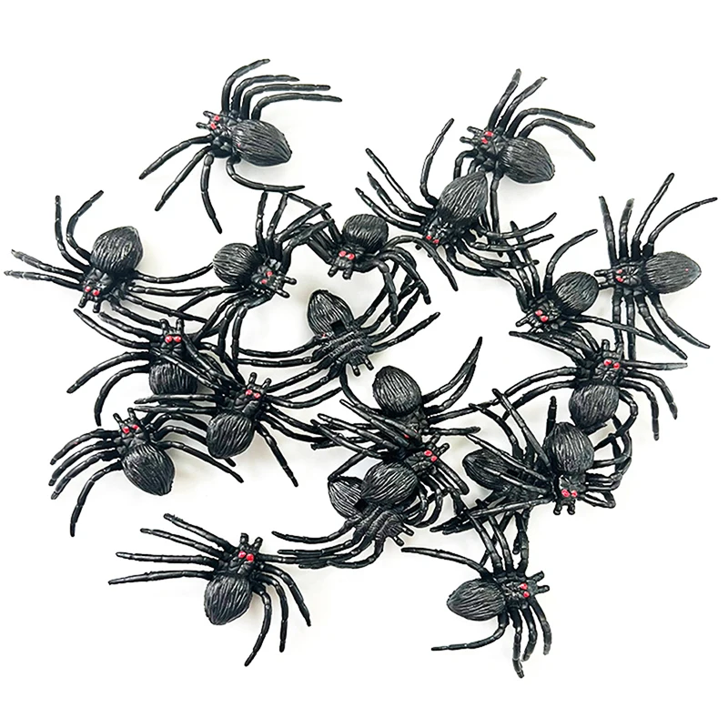 

20 шт., черный мини-паук