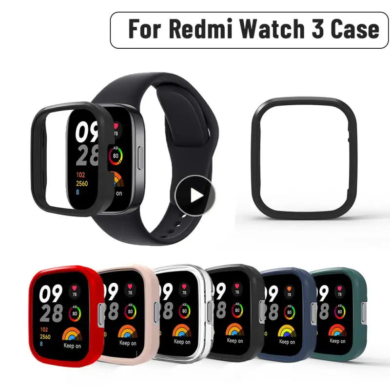 

Anti Knock Smart Watch Case Protective Shell For Redmi Watch Anti-fall Case Watch Case Protection Case Comfortable Flexible
