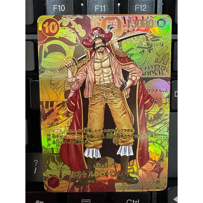 Фото ONE PIECE Comics OP09 Marshall D Teach Багги Обезьяна Д. Луффи DIY Домашние игрушки Xtreme Коллекционная карта Рождественский подарок на день рождения №5