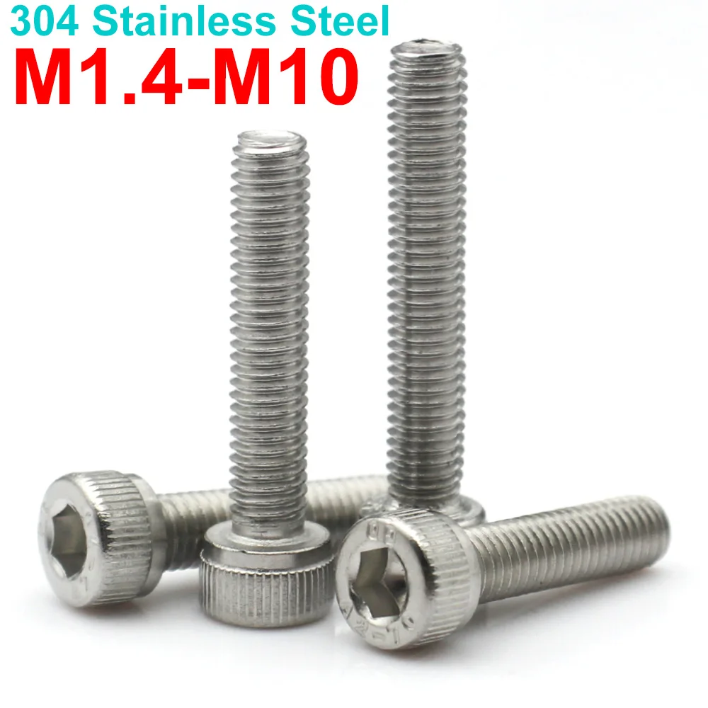 

Zimir Винты с шестигранной головкой из нержавеющей стали 304 М1.4-М10