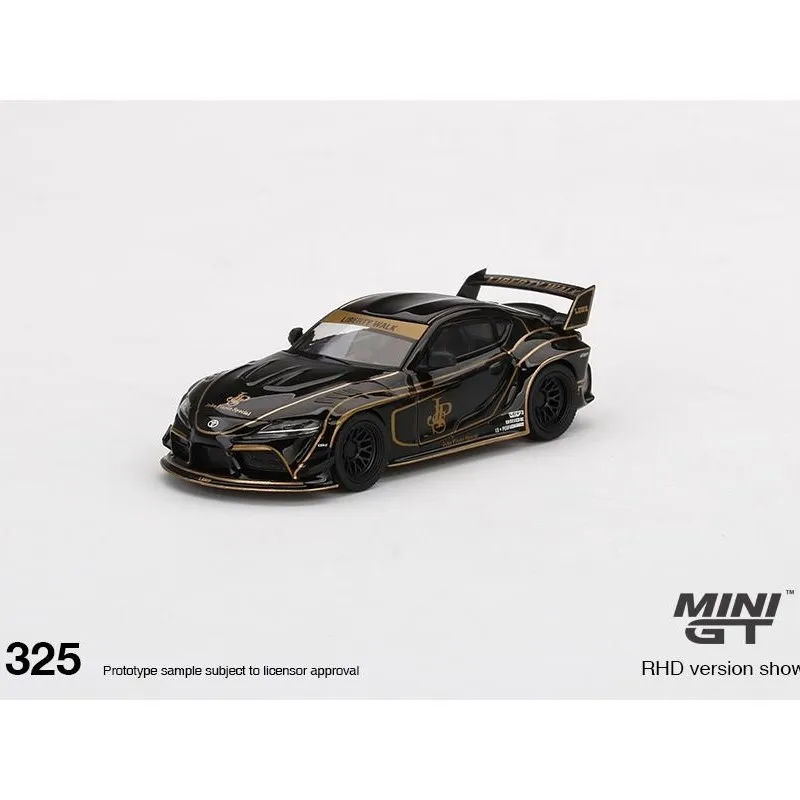 

Мини GT 1/64 Toyota LB работает Toyota GR Supra JPS литая модель автомобиля