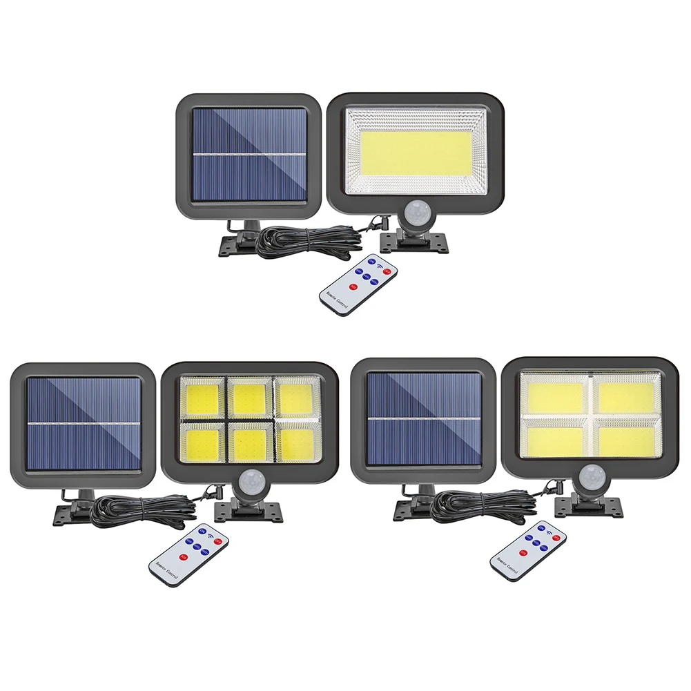 

IP65 LED Solar Wall Light Remote Control Motion Sensor Outdoor Garden Lamp
