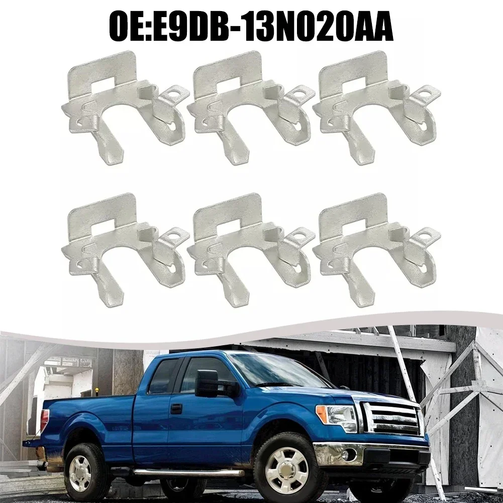 

6 шт. зажим для рамки фар автомобиля для Ford F150 F250 для Bronco 92-96 зажимы для крепления фар E9DB-13N020AA