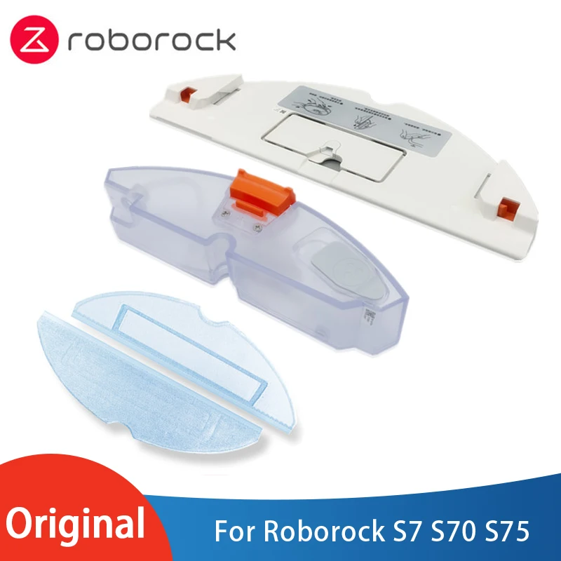 Original Roborock Accessory Water Tank VibraRise Mop Board Vibration Mopping Kit for S7 S75 Robot Vacuum Cleaner Optional Parts