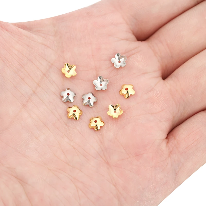 Бусины из нержавеющей стали диаметром 6 мм 50 шт. |