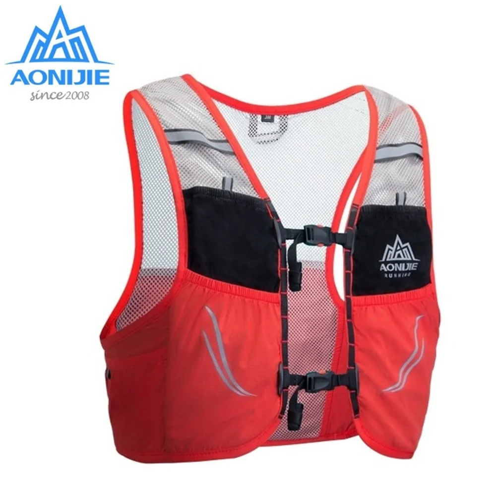AONIJIE C932 500ML Bule Water bottle 2.5L Hydration Running Vest Lightweight Trail Running Backpack For Outdoor Sports Cycling