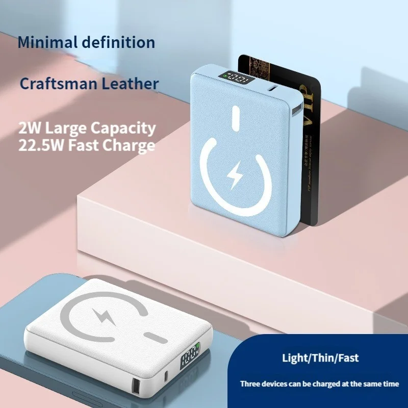 

Магнитный внешний аккумулятор Magsafe, 20000 мАч, 22,5 Вт, для IPhone 14 Pro 14 13 12 Pro Max