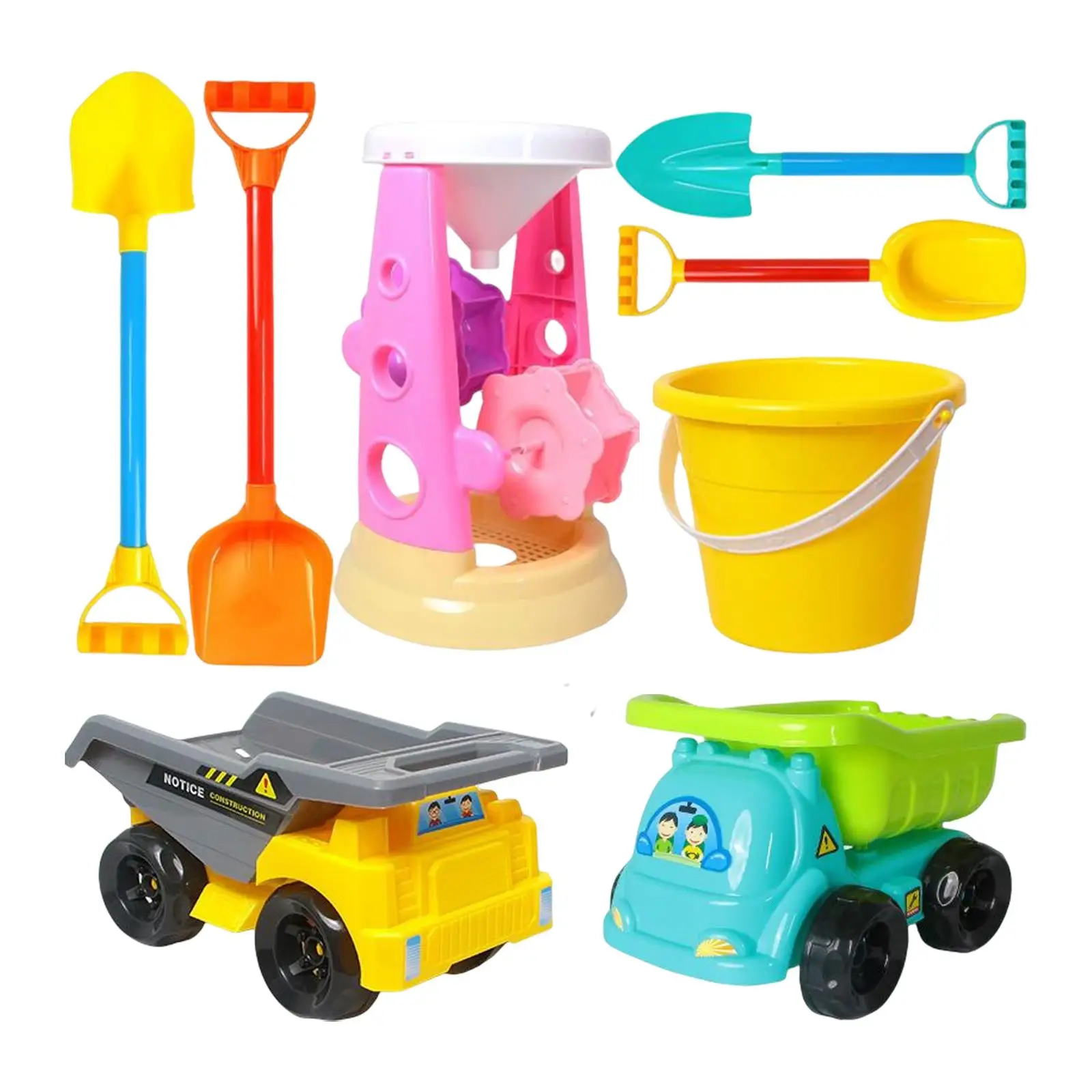 

8Pcs Sand Beach Toys Outdoor Game Interactive Kids Playset Play Fun Bath Toys for Games Activity Beach Party Favors