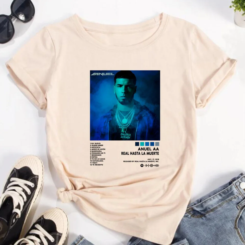 Женская Аниме-футболка с принтом манги