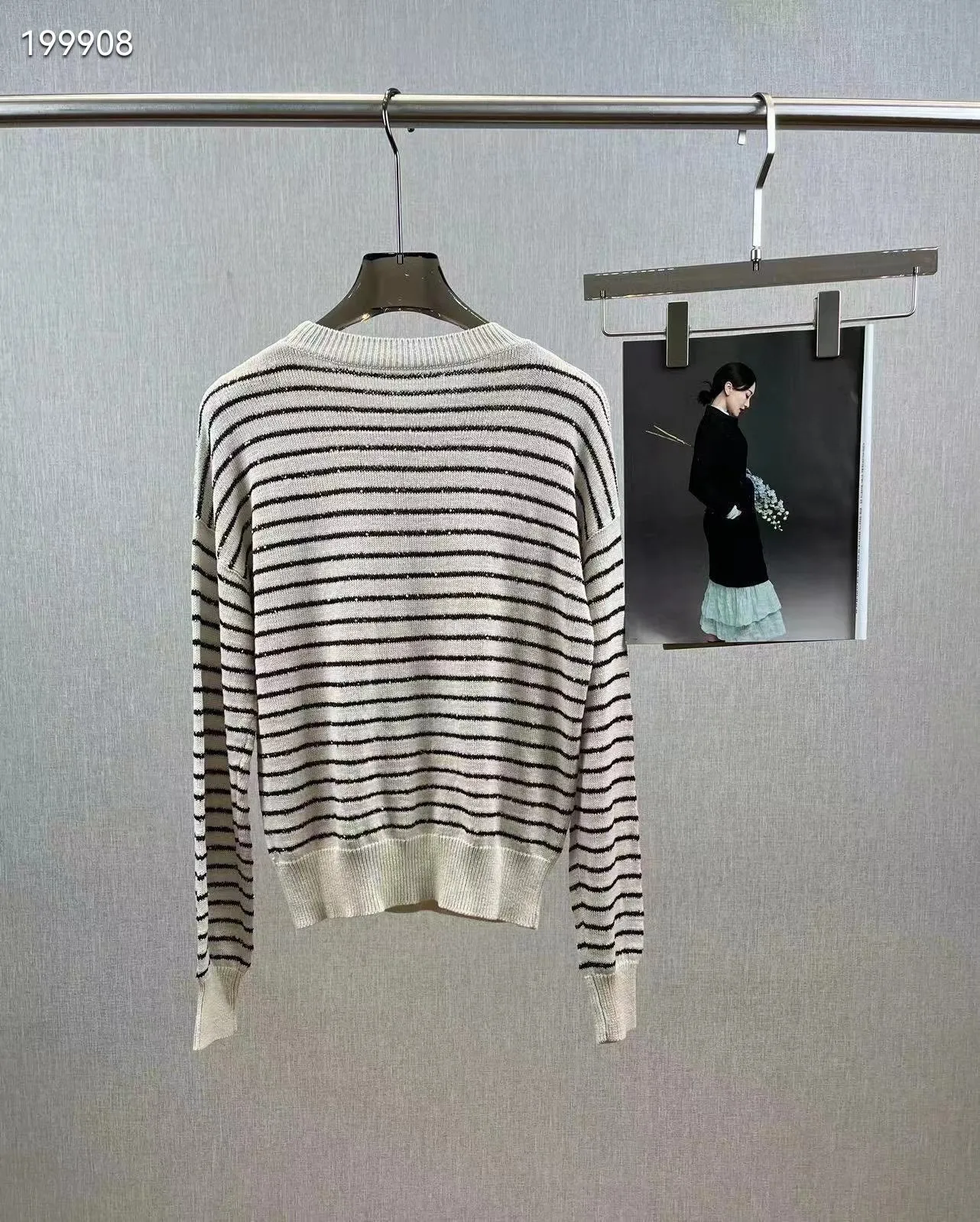 Модные женские свитера wa0340 2024 популярная женская одежда в европейском стиле