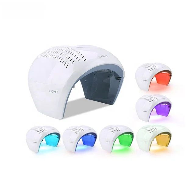 Tragbare 4 Farbe PDT LED Photon Licht Lampe Gesichts Xo aandheit SPA Maske Haut Zu Straffen Verj straneung Falten-entferner