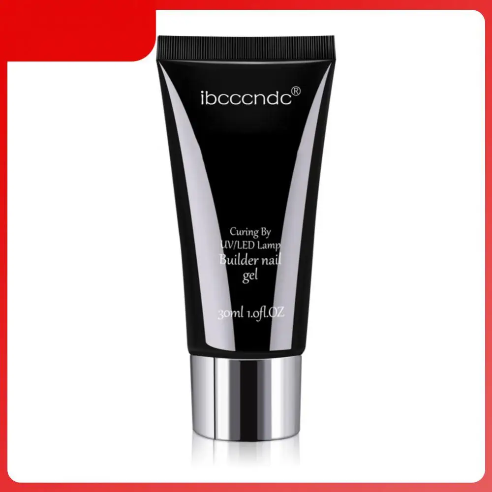 

Гель для ногтей 30 мл безболезненный гель для наращивания ногтей УФ-гель для дизайна ногтей прозрачный твердый безбумажный гель для наращив...