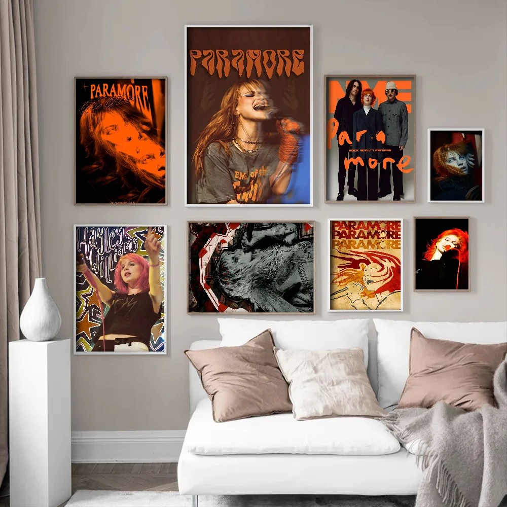 Винтажные аниме постеры Singer р-Парамор клейкие печатные плакаты из белой бумаги