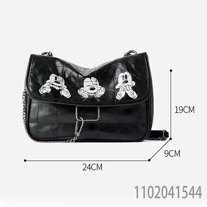 Disney Purse for Women Girl Shoulder Bag Cartoon Mickey Mouse Crossbody Bag Tote Retro Style Large Capacity High Quality Gift