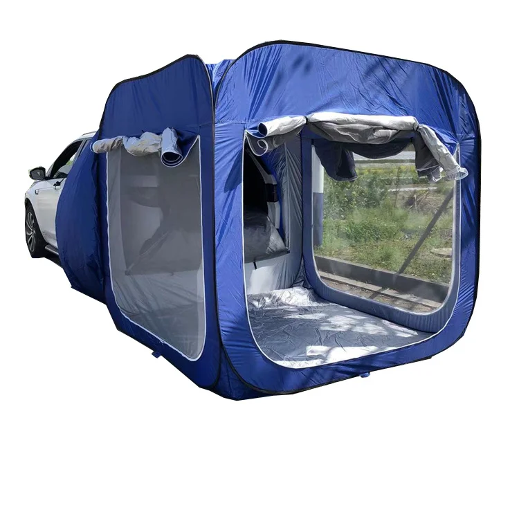 

Freestanding suv foldable light ground rear car tail shade tailgate tent for car camp awning outdoor camping 2022